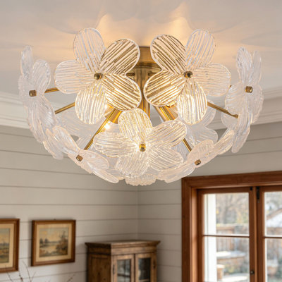 Plafonnier encastré 5 lumières Modern Farmhouse