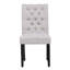 Chaise d'appoint rembourrée en lin capitonné Wren-263736407-197857312