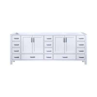 White Double Bath Vanity 84 In. W X 22 In. D
