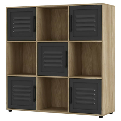 Bernward 90.5 cm H x 89 cm W Cube Bookcase