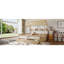 Lit simple au-dessus de la maison naturel, fonction de rangement, structure en bois massif, pour la chambre à coucher double, plateforme double, conception ludique, tablettes intégrées, sécurité