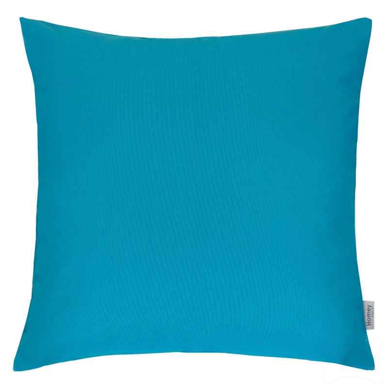 Oreiller uni - extérieur et intérieur, Bleu