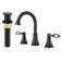 8-inch Widespread Faucet 2-handle Bathroom Faucet with Drain 1.2 Flow