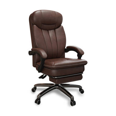 HON Pillow-Soft 2091SR Leather High-Back Executive Office Chair