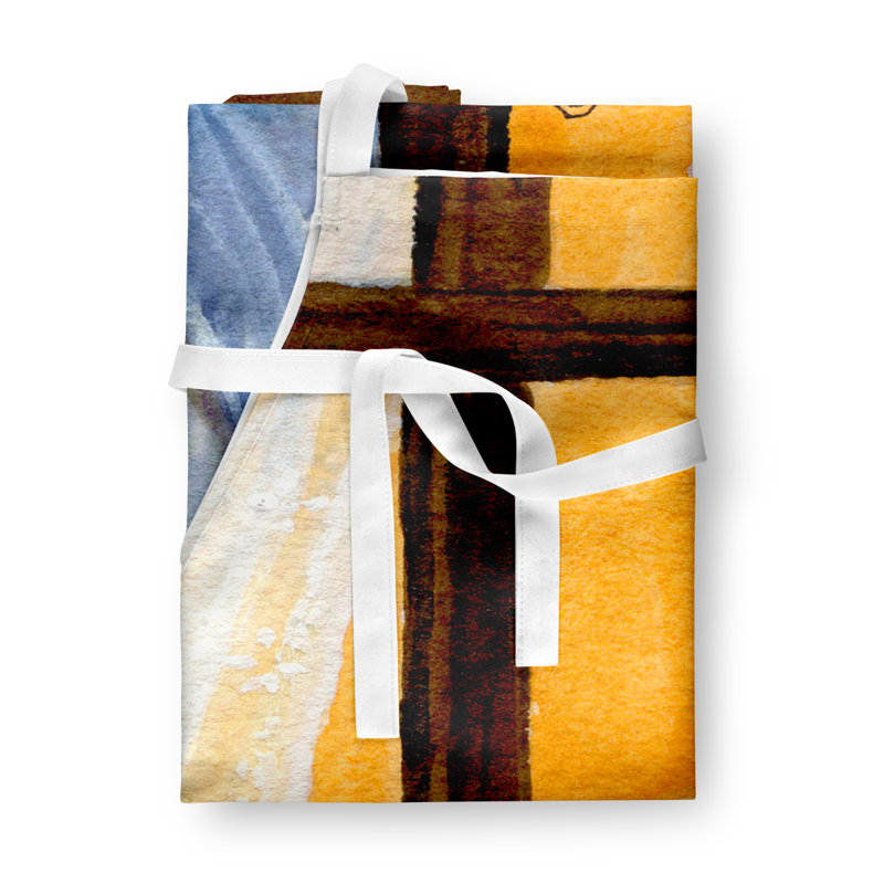 No Pattern Bib Apron