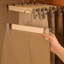 Cintres extensibles pour pantalons en bois massif - solution antidérapante et sans plis-322329009