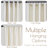 Semi Sheer Rod Pocket Farmhouse Textured Curtains-391720889-391720892
