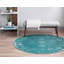 Tapis floral turquoise Brandt-45469504