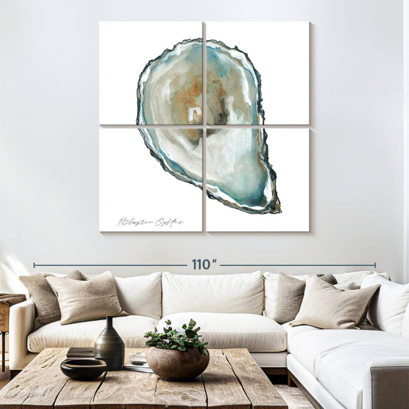 Brampt Atlantic Oyster, 74" H x 74" W