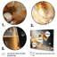Or et blanc champagne champagne bulles - Champagne, art mural sur toile 5 pièces-277979183