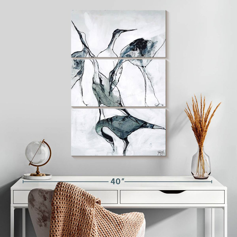 Brampt Crane, 32" H x 20" W