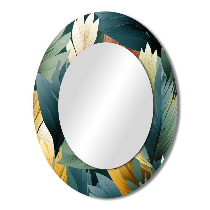 Miroir mural Jungle, H 43 po x l 33 po