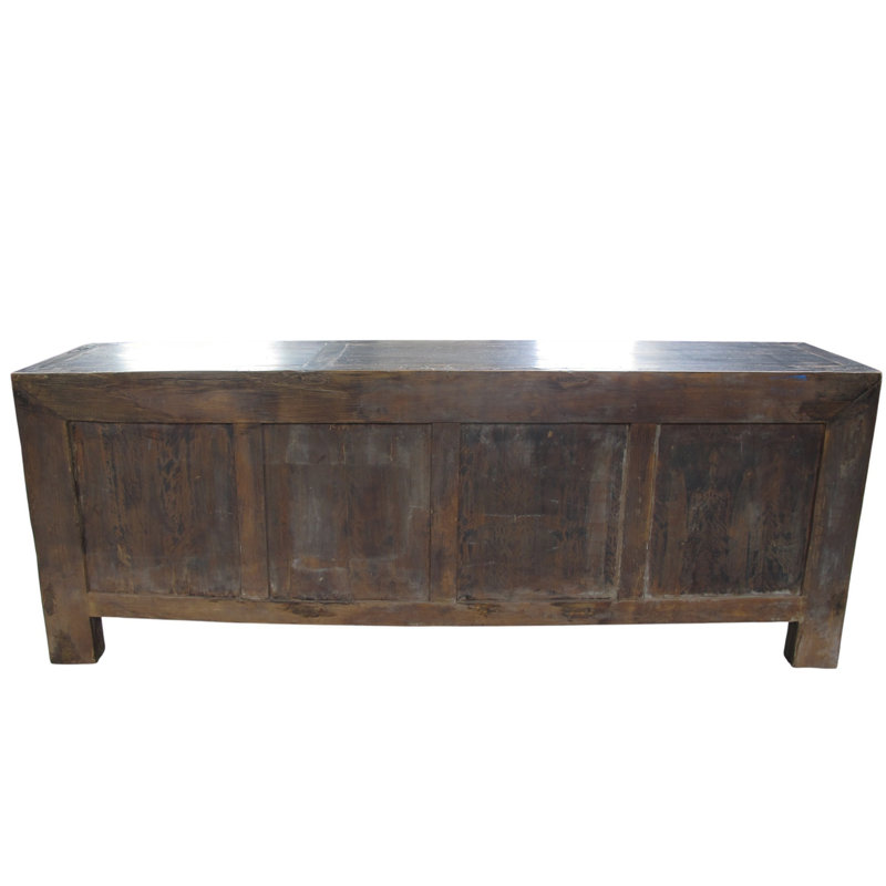 Buffet rétro en bois récupéré patiné 27