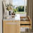  31.4"W 5-drawer Dresser, Fluted Panel of Drawers with Faux Marble Top, for Bedroom, Living Room, Hallway-453724642
