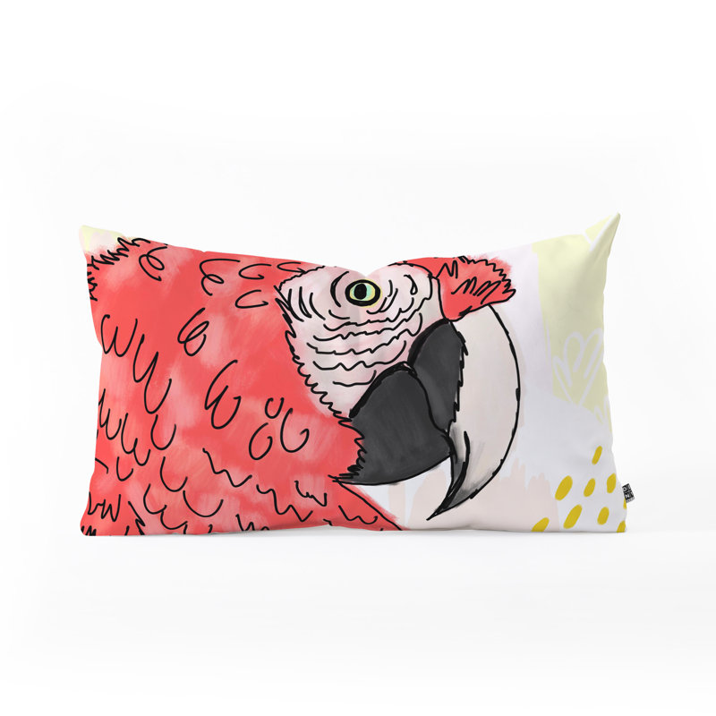 Coussin lombaire allyson johnson gilbert the perroquet