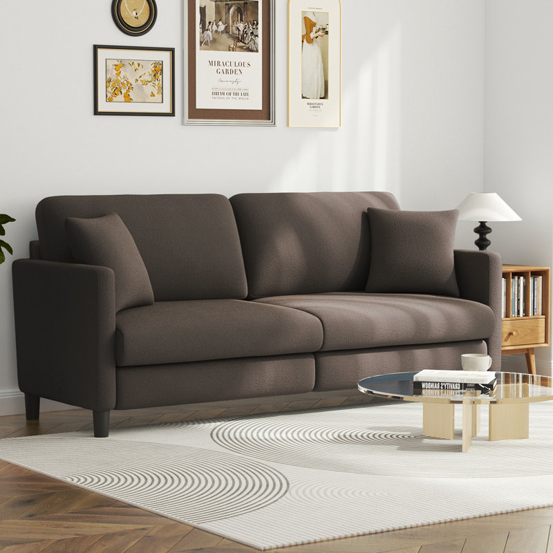 Nurith 3 Seater Sofa, Brown