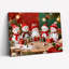 «Snowman Scene», art mural sur toile-121121881
