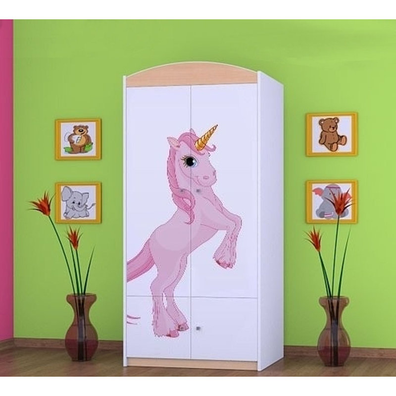 Gauthier 2 Door Wardrobe, Beige