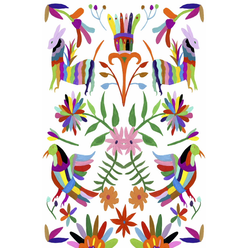 Modern Otomi II, H 18 po x l 12 po