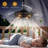 Retractable Ceiling Fan With Lights