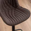 Tabouret de bar pivotant en similicuir Zager-2033200460