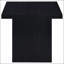 Ensemble de tables basses modernes 2 pièces en noir mat, parfait pour un décor de salon élégant et fonctionnel