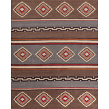 Mesa Hand Knotted Wool Geometric Shapes Area Rug
