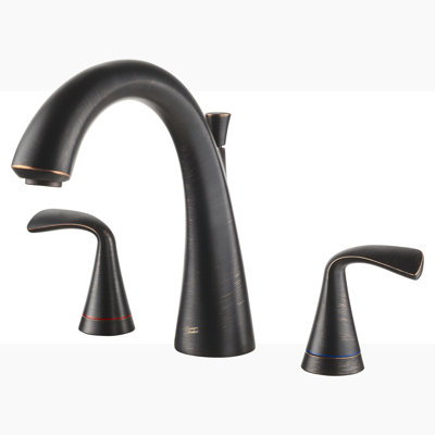 Fluent Widespread Bathroom Faucet with Drain Assembly