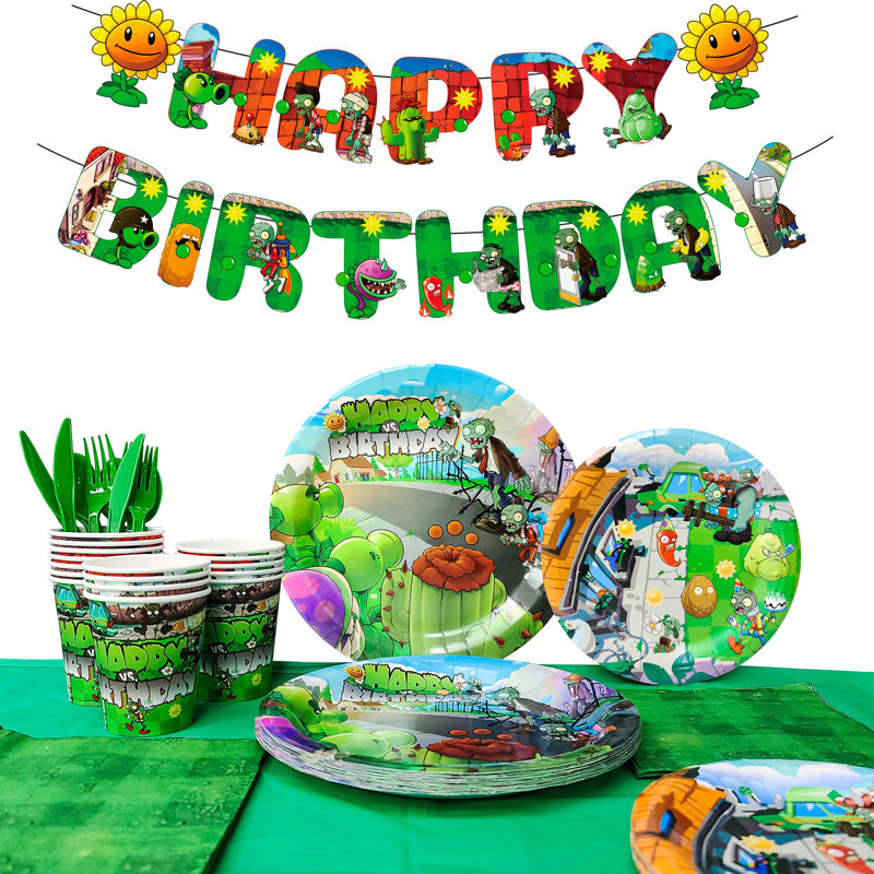 Articles de fête Plants contre Zombies