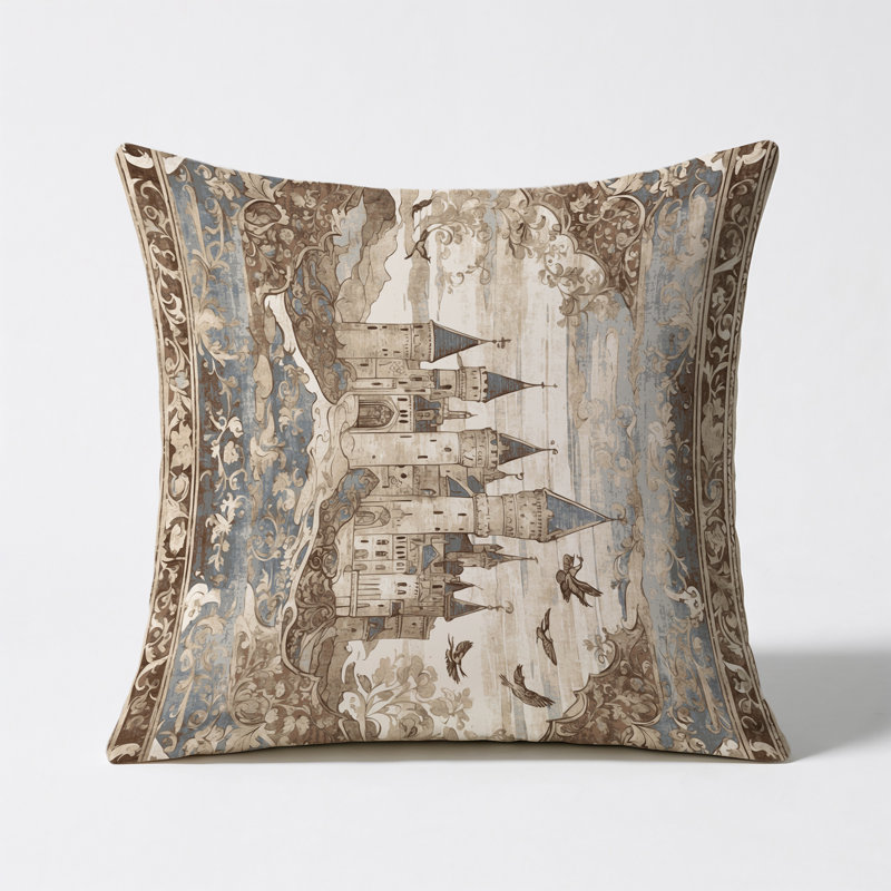 Throne’S Reach Indoor And Outdoor Throw Pillow, Square 20"