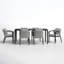 Abalone 70'' Rectangular 6 - Person Outdoor Dining Set with Cushions