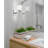  Gillen Hurricane Metal/Seeded Glass LED Vanity Light-119335137