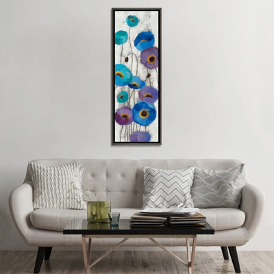 " Bold Anemones Panel III " by Silvia Vassileva Painting Print