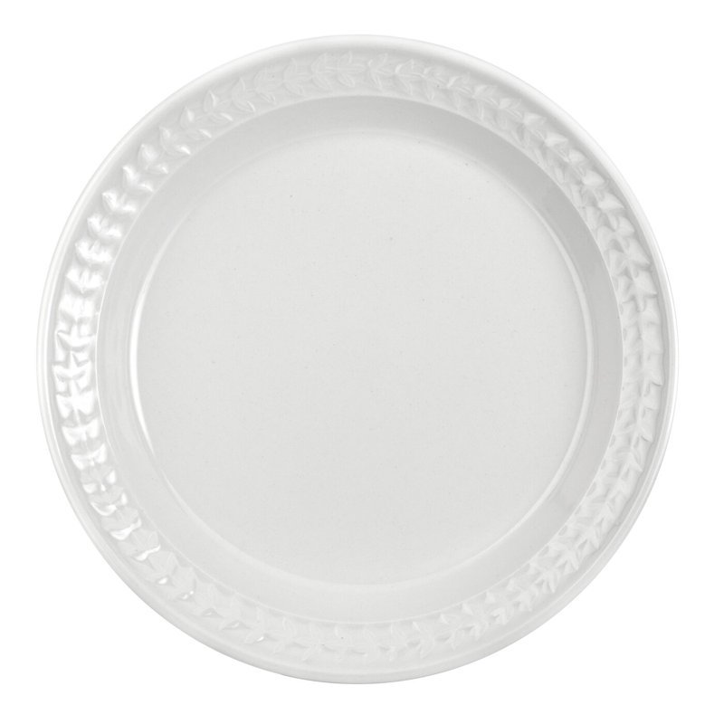 Assiette plate Portmeirion Botanic Garden Harmony 10,5 po - blanc