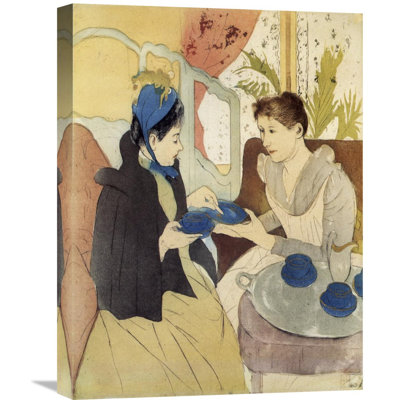 " The Visit " by Mary Cassatt