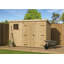 10 Ft. W x 5 Ft. D Shiplap Pent Wooden Shed