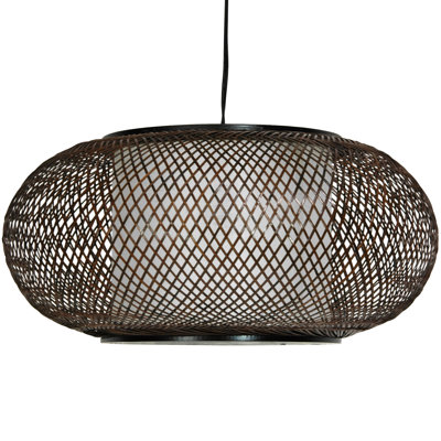 Luminaire suspendu géométrique 1 lumières lanterne Truby