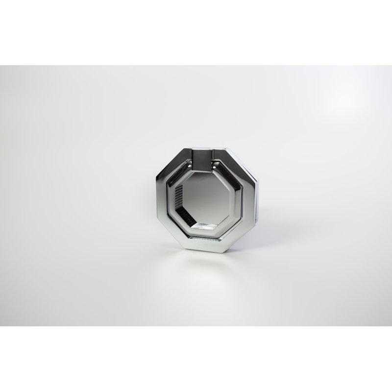 Facet Ring Pull, Polished Chrome