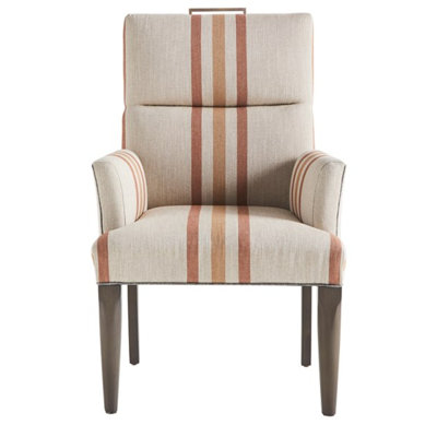 Thom Filicia Home Fabric Tight Back Arm Chair
