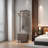Multifunctional Solid Wood Coat Rack as Nightstand