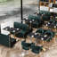 Banc rembourré en similicuir Modern Light Luxury-101615420