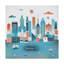 « baltimore horizon », reproduction d’impression sur toile tendue-33411355