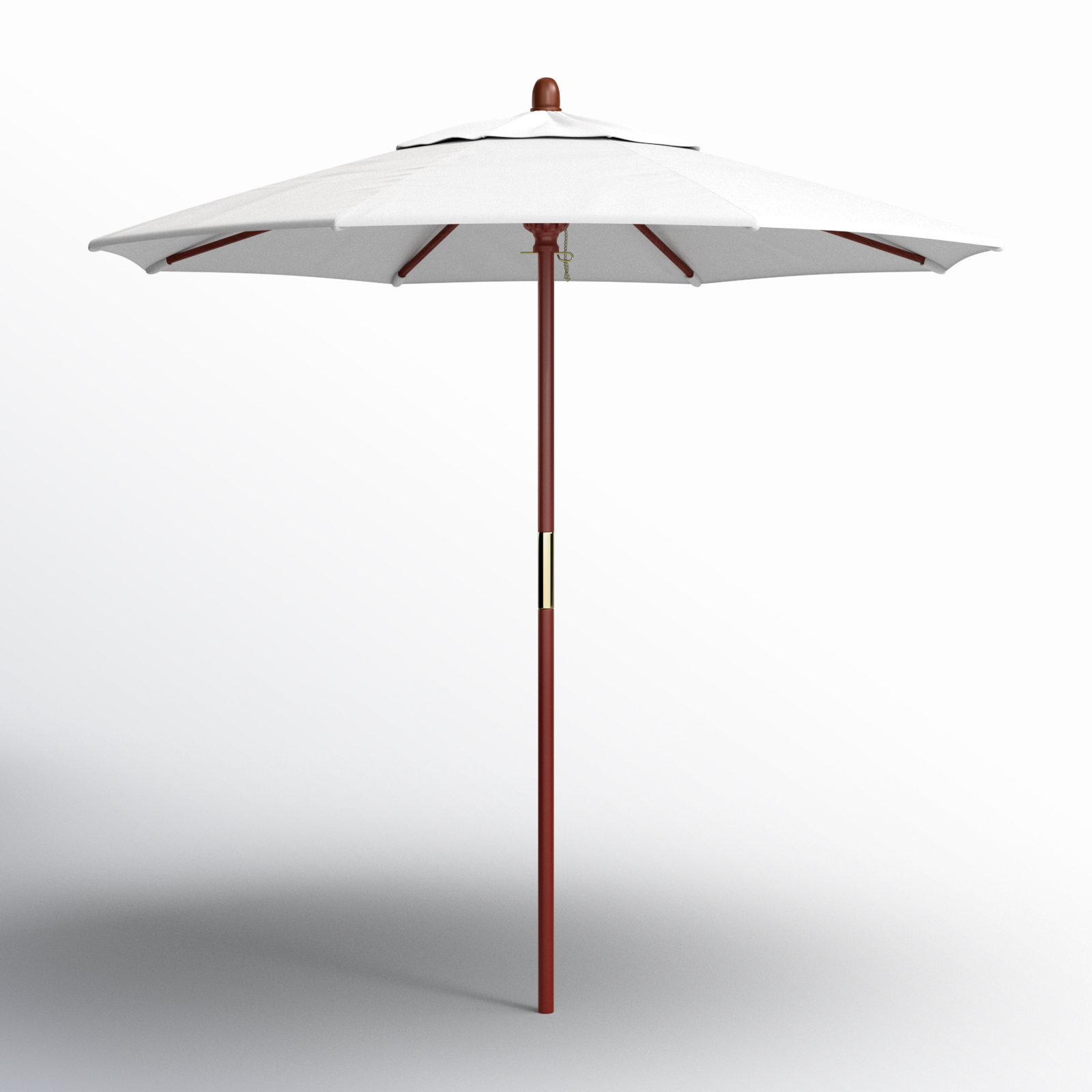 Manford 7.5' Umbrella, Canvas Natural Sunbrella® Canvas
