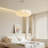 1- Light Pumkin Cloud Pendant Light Modern Dimmable Led Pendant Light  Cloud Chanderlier Modern Pendant Light With Remote Control
