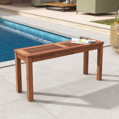 Nayoun Wooden Picnic Bench by Winston Porter