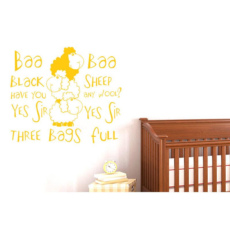 Wall Decal, Dark Yellow