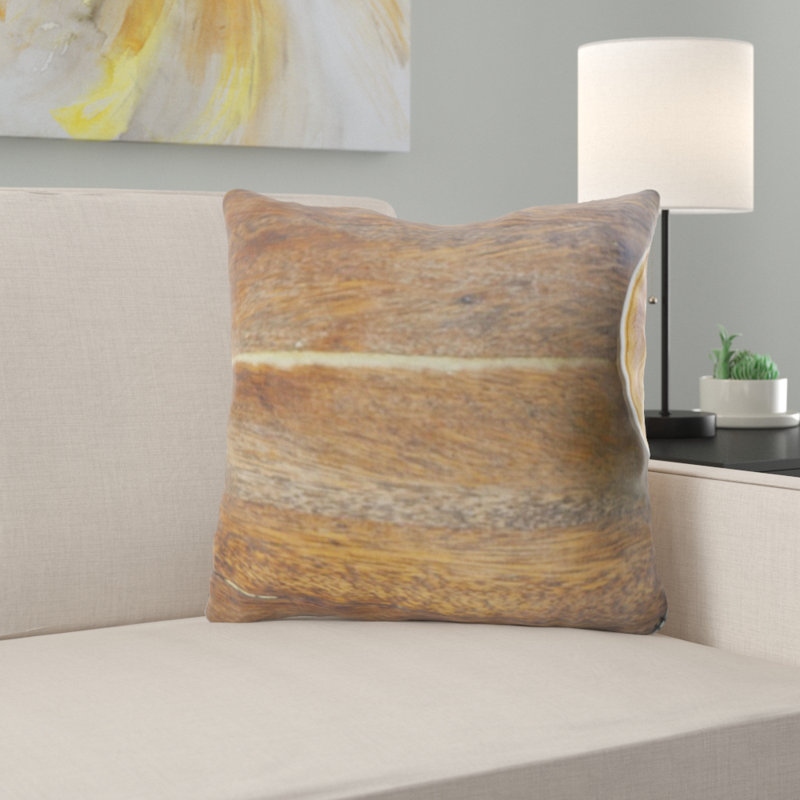 Coussin décoratif café