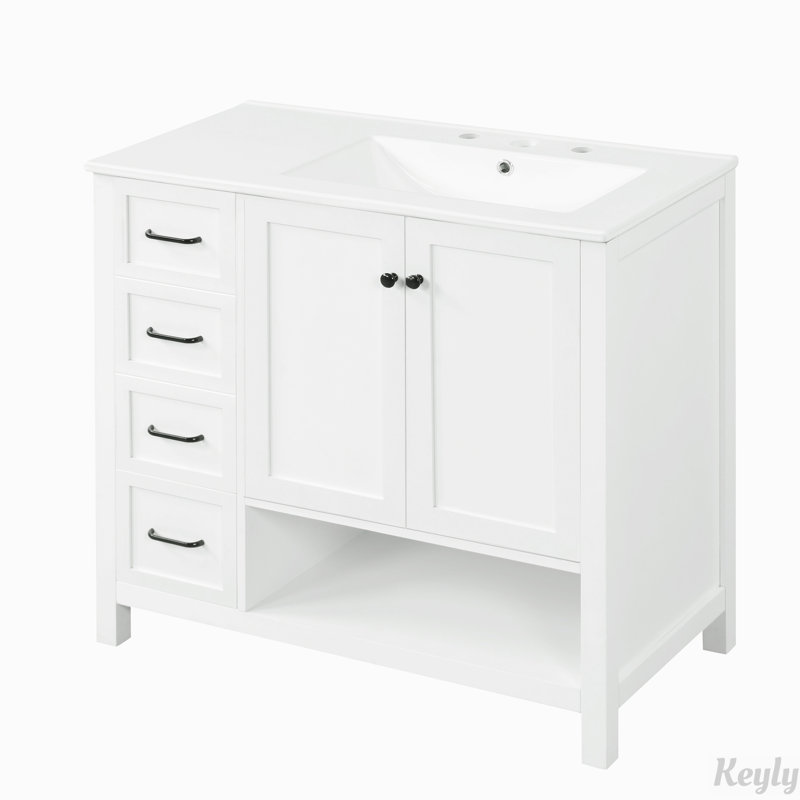Meuble-lavabo 36 po avec comptoir d'évier