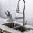 Kitchen Faucet With Pull Down Sprayer Single Handle Kitchen Sink Faucets