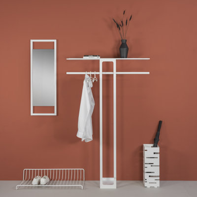 Houlihan Steel Freestanding Coat Rack
